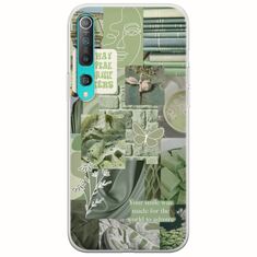Aesthetic Green Xiaomi Mi Note 10 / Mi Note 10 Pro Flexible TPU (Διάφανη Σιλικόνη)