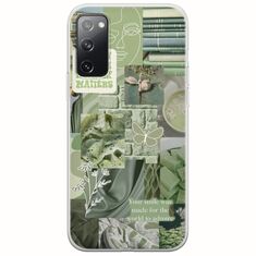 Aesthetic Green Samsung Galaxy S20 Flexible TPU (Διάφανη Σιλικόνη)