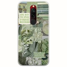 Aesthetic Green Xiaomi Redmi 8 Flexible TPU (Διάφανη Σιλικόνη)
