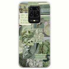 Aesthetic Green Xiaomi Redmi Note 9S / 9 Pro / 9 Pro Max Flexible TPU (Διάφανη Σιλικόνη)