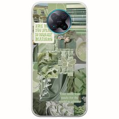 Aesthetic Green Xiaomi Poco F2 Pro Flexible TPU (Διάφανη Σιλικόνη)