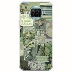 Aesthetic Green Xiaomi Mi 10T Lite Flexible TPU (Διάφανη Σιλικόνη)
