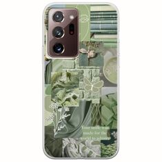Aesthetic Green Samsung Galaxy Note 20 Ultra Flexible TPU (Διάφανη Σιλικόνη)