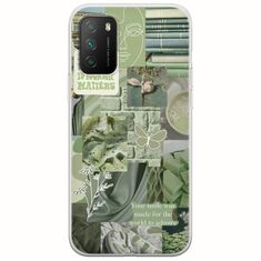 Aesthetic Green Xiaomi Poco M3 Flexible TPU (Διάφανη Σιλικόνη)