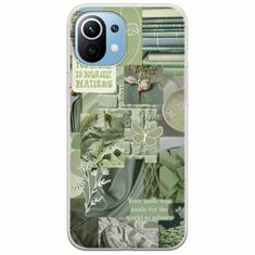 Aesthetic Green Xiaomi Mi 11 Flexible TPU (Διάφανη Σιλικόνη)