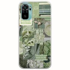 Aesthetic Green Xiaomi Redmi Note 10 / 10s Flexible TPU (Διάφανη Σιλικόνη)