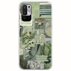Aesthetic Green Xiaomi Redmi Note 10 5G Flexible TPU (Διάφανη Σιλικόνη)
