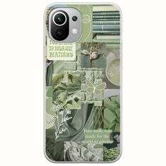 Aesthetic Green Xiaomi Mi 11 Lite / 11 Lite NE / 5G Flexible TPU (Διάφανη Σιλικόνη)