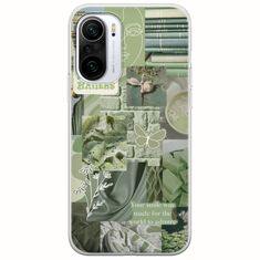 Aesthetic Green Xiaomi Poco F3 Flexible TPU (Διάφανη Σιλικόνη)