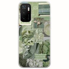 Aesthetic Green Xiaomi Poco M3 Pro 5G Flexible TPU (Διάφανη Σιλικόνη)