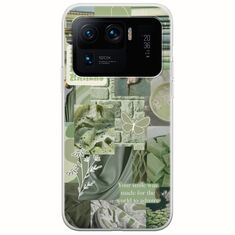 Aesthetic Green Xiaomi Mi 11 Ultra Flexible TPU (Διάφανη Σιλικόνη)