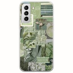 Aesthetic Green Samsung Galaxy S22 Plus Flexible TPU (Διάφανη Σιλικόνη)