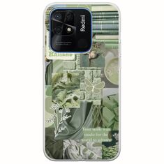 Aesthetic Green Xiaomi Redmi 10C Flexible TPU (Διάφανη Σιλικόνη)