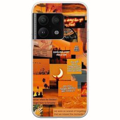 Aesthetic Orange OnePlus 10 Pro Flexible TPU (Διάφανη Σιλικόνη)