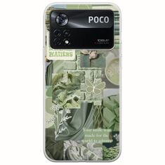 Aesthetic Green Xiaomi Poco X4 Pro 5G Flexible TPU (Διάφανη Σιλικόνη)