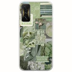 Aesthetic Green Xiaomi Poco F4 GT 5G Flexible TPU (Διάφανη Σιλικόνη)