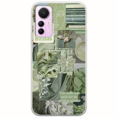 Aesthetic Green Xiaomi 12 Lite 5G Flexible TPU (Διάφανη Σιλικόνη)