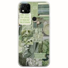 Aesthetic Green Xiaomi Redmi 10A Flexible TPU (Διάφανη Σιλικόνη)