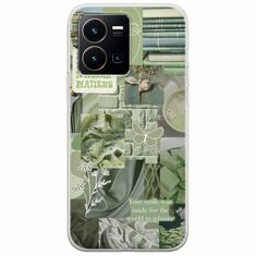Aesthetic Green Vivo Y35 Flexible TPU (Διάφανη Σιλικόνη)