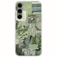 Aesthetic Green Samsung Galaxy S23 5G Flexible TPU (Διάφανη Σιλικόνη)