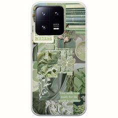 Aesthetic Green Xiaomi 13 Pro 5G Flexible TPU (Διάφανη Σιλικόνη)