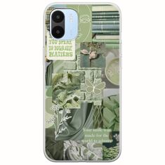 Aesthetic Green Xiaomi Redmi A2 Flexible TPU (Διάφανη Σιλικόνη)