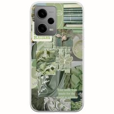 Aesthetic Green Xiaomi Poco X5 5G Flexible TPU (Διάφανη Σιλικόνη)