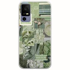 Aesthetic Green TCL 40R 5G Flexible TPU (Διάφανη Σιλικόνη)