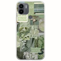 Aesthetic Green Xiaomi Redmi A1 Plus Flexible TPU (Διάφανη Σιλικόνη)