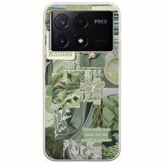 Aesthetic Green Xiaomi Poco X6 Pro 5G Flexible TPU (Διάφανη Σιλικόνη)