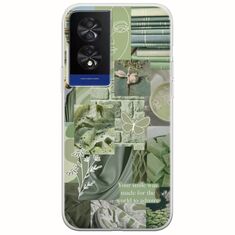 Aesthetic Green TCL 40 NXTPAPER 4G Flexible TPU (Διάφανη Σιλικόνη)