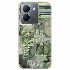 Aesthetic Green Vivo Y36 4G / 5G Flexible TPU (Διάφανη Σιλικόνη)