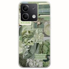 Aesthetic Green Xiaomi Poco X6 5G Flexible TPU (Διάφανη Σιλικόνη)