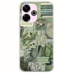 Aesthetic Green Xiaomi Poco M6 4G Flexible TPU (Διάφανη Σιλικόνη)