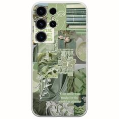Aesthetic Green Samsung Galaxy S25 Ultra 5G Flexible TPU (Διάφανη Σιλικόνη)