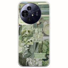 Aesthetic Green TCL 50 PRO NXTPAPER 5G Flexible TPU (Διάφανη Σιλικόνη)