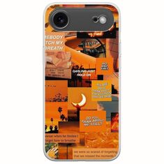 Aesthetic Orange iPhone Air Flexible TPU (Διάφανη Σιλικόνη)