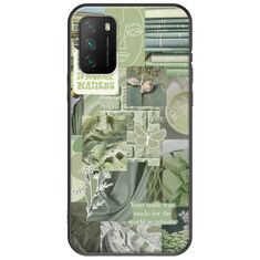 Aesthetic Green Xiaomi Poco M3 Black TPU (Μαύρη Σιλικόνη)