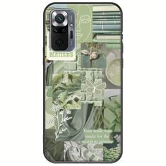 Aesthetic Green Xiaomi Redmi Note 10 Pro / 10 Pro Max Black TPU (Μαύρη Σιλικόνη)