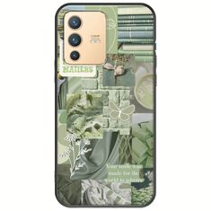 Aesthetic Green Vivo V23 5G Black TPU (Μαύρη Σιλικόνη)