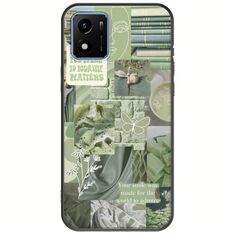 Aesthetic Green Vivo Y01 Black TPU (Μαύρη Σιλικόνη)