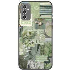 Aesthetic Green Samsung Galaxy M13 4G Black TPU (Μαύρη Σιλικόνη)
