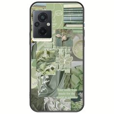 Aesthetic Green Xiaomi Poco M5 Black TPU (Μαύρη Σιλικόνη)