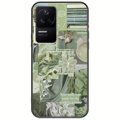 Aesthetic Green Xiaomi Poco F4 5G Black TPU (Μαύρη Σιλικόνη)
