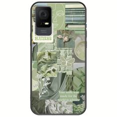 Aesthetic Green TCL 405 Black TPU (Μαύρη Σιλικόνη)