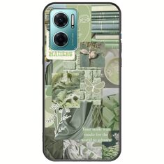 Aesthetic Green Xiaomi Redmi 10 5G Black TPU (Μαύρη Σιλικόνη)