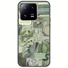 Aesthetic Green Xiaomi 13 Pro 5G Black TPU (Μαύρη Σιλικόνη)