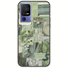 Aesthetic Green TCL 40 SE Black TPU (Μαύρη Σιλικόνη)