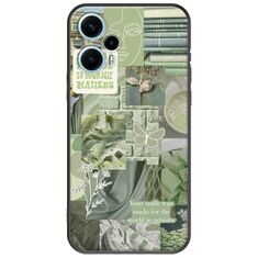 Aesthetic Green Xiaomi Poco F5 5G Black TPU (Μαύρη Σιλικόνη)