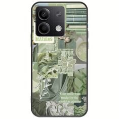 Aesthetic Green Xiaomi Redmi Note 13 Pro 5G Black TPU (Μαύρη Σιλικόνη)
